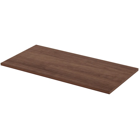 Lorell Training Tabletop, 48" x 24" x 1", Walnut LLR59638
